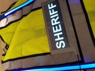 SHERIFF Illuminated Safety Vest With ID Panel
